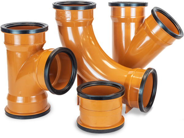 Vision Underground Drainage Fittings Cutout