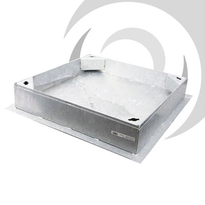 BLOCK PAVIOR Cover: 300 x 300 x 80mm; Galvanised Frame - 10 ton GLVW