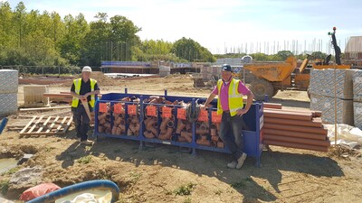 Pipe Racking & Pipe Holders | SiteStak System | Drainfast