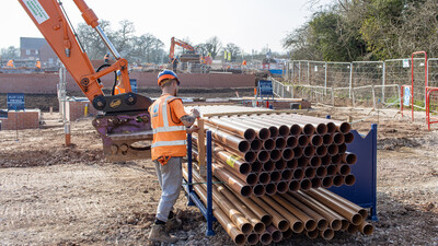 Pipe Racking & Pipe Holders | SiteStak System | Drainfast