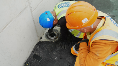 Coinford Site Frost Roof Drain Outlet Gully