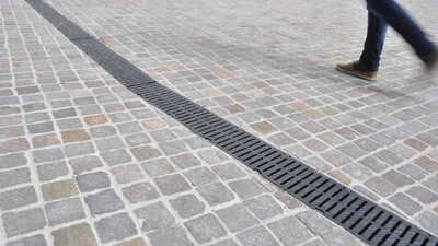 Channel Drainage Paved Area