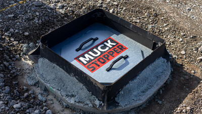 MuckStopper RS 675 Installed with Manhole Frame