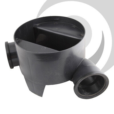 280mm Chamber Base 110mm Inlet 90deg Channel for installation to 0.6m