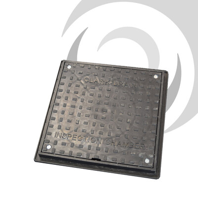 Polypropylene Cover & Frame: 300mm; 3.5 Ton Square MARKED WITH CD300