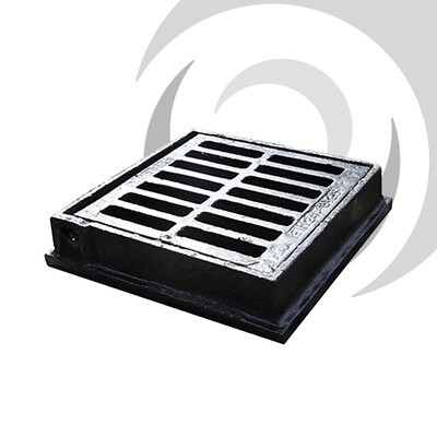 Ductile Iron Gully Grate: 225 x 225mm; B125 FLAT
