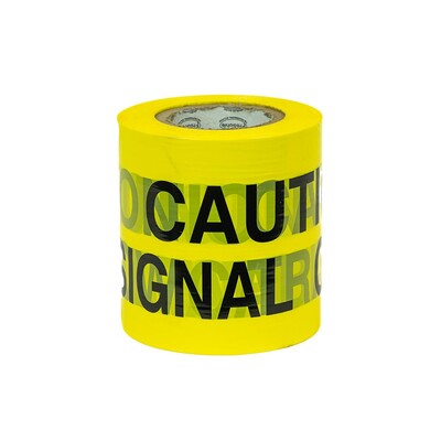 Underground Warning Tape - Buried Cables (x365m) Yellow