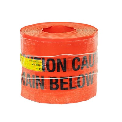 Detectable U/G Warning Tape - Fire Main (x100m) Red