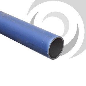 MDPE Water Pipe: 63mm x 6m; BLUE 12.5 bar/ PE80/ SDR11