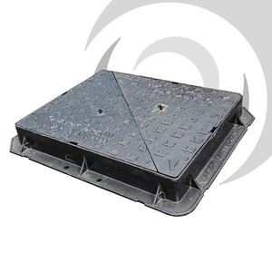 Ductile Iron Cover & Frame: 675 x 675mm; D400 100mm deep