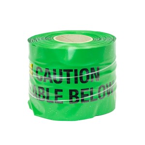 Detectable U/G Warning Tape - Communications (x100m) Green