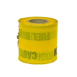 Underground Warning Tape - Fuel Main (x365m) Yellow