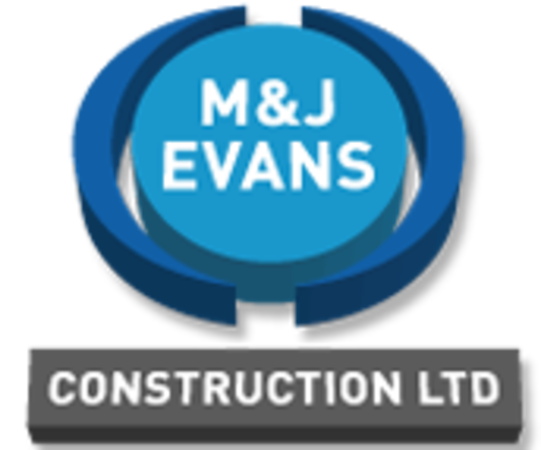 MJ Evans Construction Logo UK