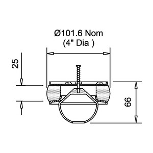 Frost Backwater Valve 4 inch