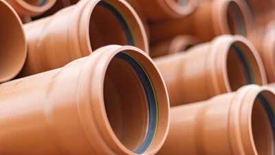 Underground drainage pipes with single socket end 