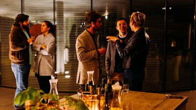 construction networking evening event