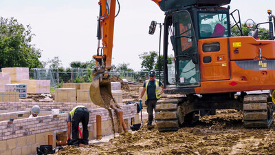Harkmac Construction Building Site Drainage Installation