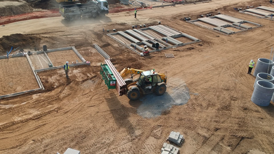 O'Halloran & O'Brien SiteStak Telehandler Drone OHOB
