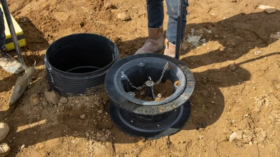 OHOB MuckStopper IC 450 Sand Underground Drainage Inspection Chamber