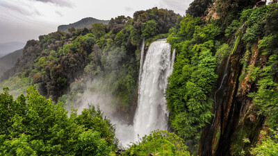 cascata delle marmore waterfall in Italy