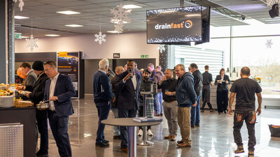 Drainfast event at Mercedes-Benz World