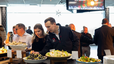 Drainfast lunch at Mercedes-Benz World