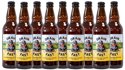bottled golden ale drain fast