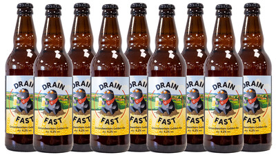 bottled golden ale drain fast