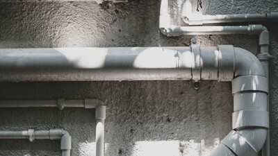 Soil Pipes Wall White