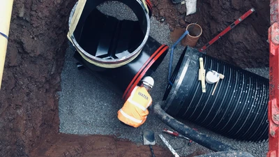 Aquaspira access bend with dwf and branch installation 