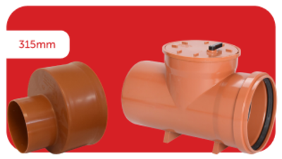 315mm underground sewer pipe fittings