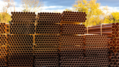 Drainfast Basildon Depot Drainage Pipe Stock