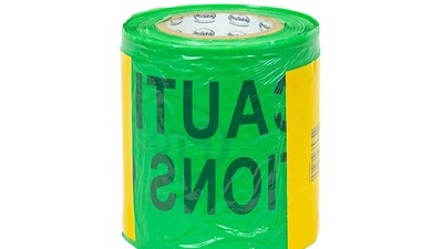 Underground Warning Tape - COMMUNICATIONS CABLE (x365m) GREEN