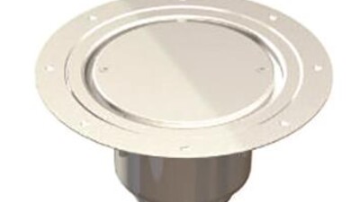 Kent 225mm dia Stainless Steel Trapped Gully