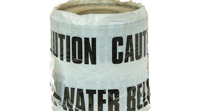 Underground Warning Tape - Non Potable Water White