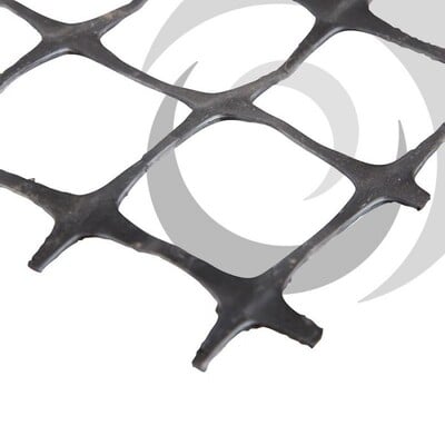 20/20 Biaxial Geogrid 3.95x50m Black