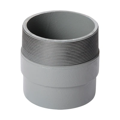 Frost spigot adaptor CAST BSP4 to 100mm ID, 110mm OD BS416/2, extends 70mm