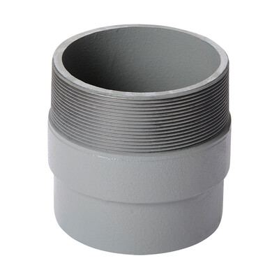 Frost spigot adaptor BSP3 to 75mm ID, 89mm OD BS416/2, extends 110mm
