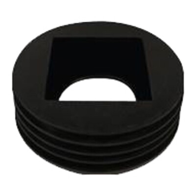 110mm Flexible Spigot & Socket fit Rain/Waste Adaptor