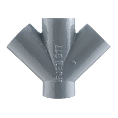 100x100mm Halifax HD Double Branch 45deg; Gre