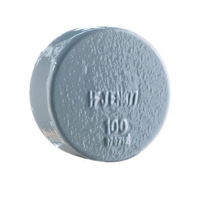 150mm Halifax HD Blank End; Grey