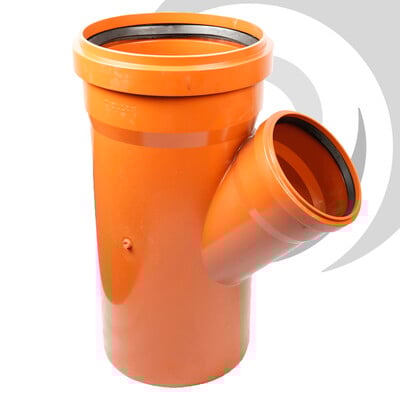 250/110mm D/Socket Unequal Y Junction