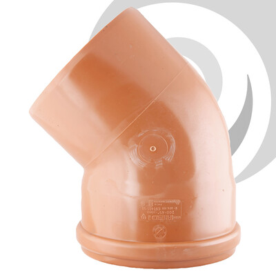 250mm S/Socket Bend 45deg