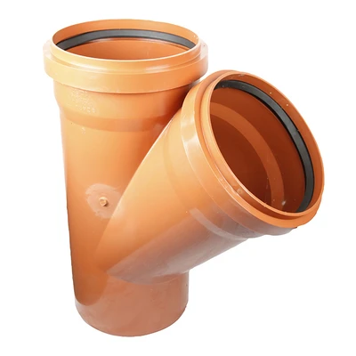 250mm D/Socket 45deg Y Junction