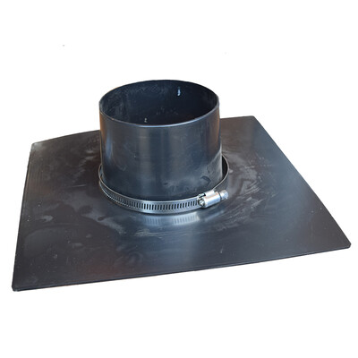 110mm Dia Top Hat c/w Jubilee Clip