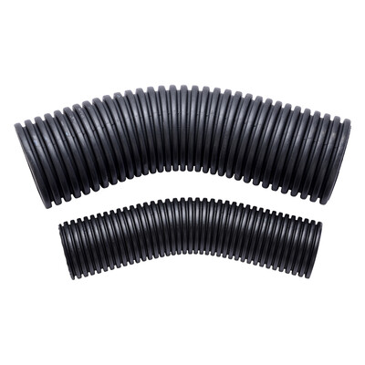 110mm OD Twinwall Duct Bend Long Radius 30deg P/E