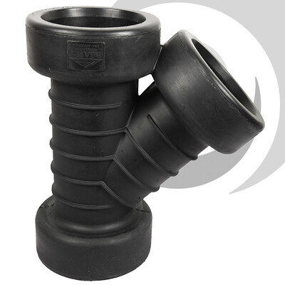 150mm ID TW Drain Equal Y Junction, inc. seal