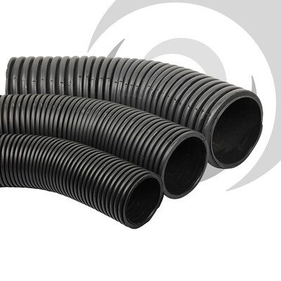 150mm ID/ 178mm OD Twinwall Duct Bend 45deg Long Radius P/E