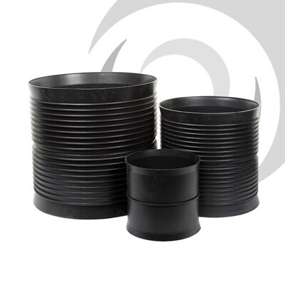 150mm Twinwall Duct Coupler (Suit 150mm ID 178mm OD Pipe)