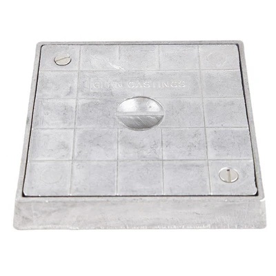 150mm Aluminium Square Sealing Plate